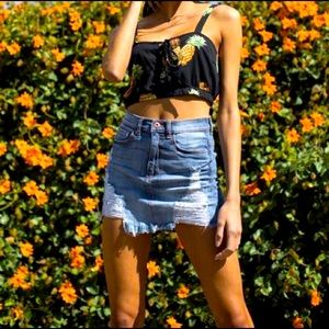 Sneak Peek Denim Skirt